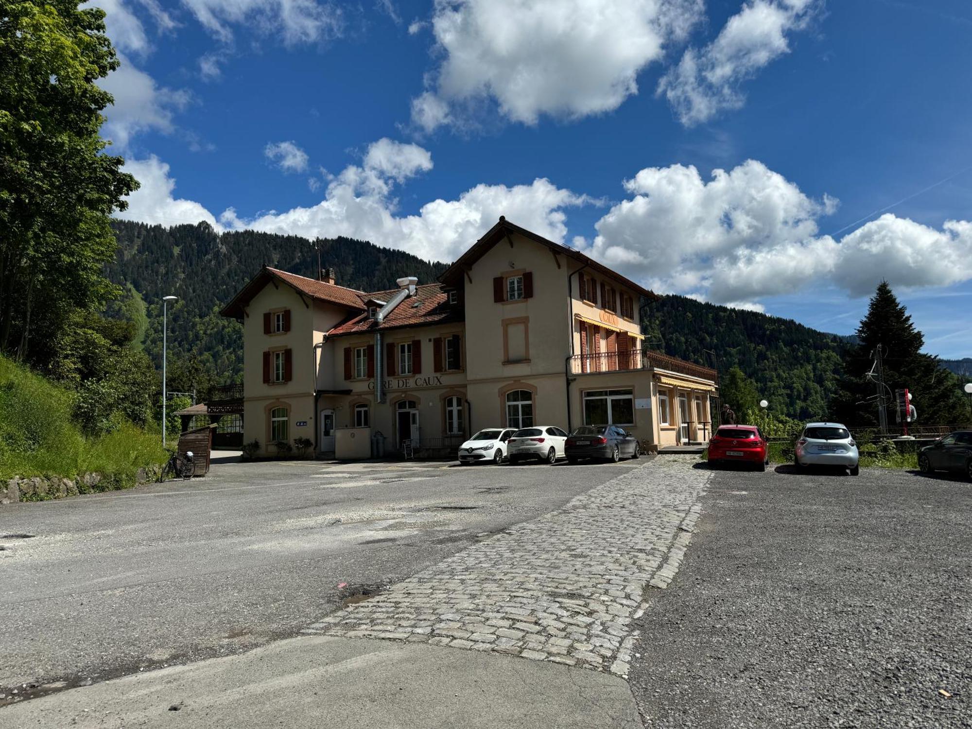 Buffet De La Gare Hotel Montreux Kültér fotó