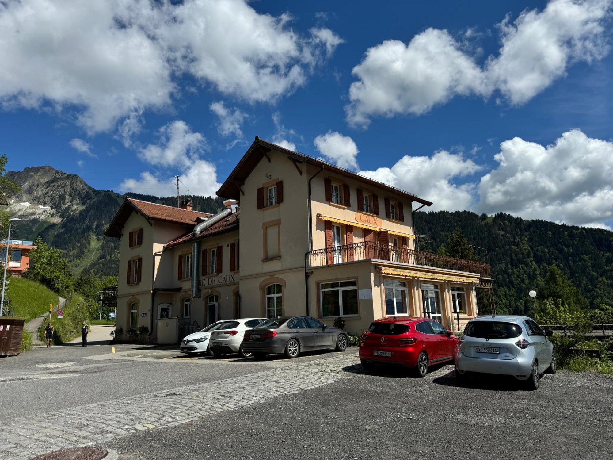 Buffet De La Gare Hotel Montreux Kültér fotó